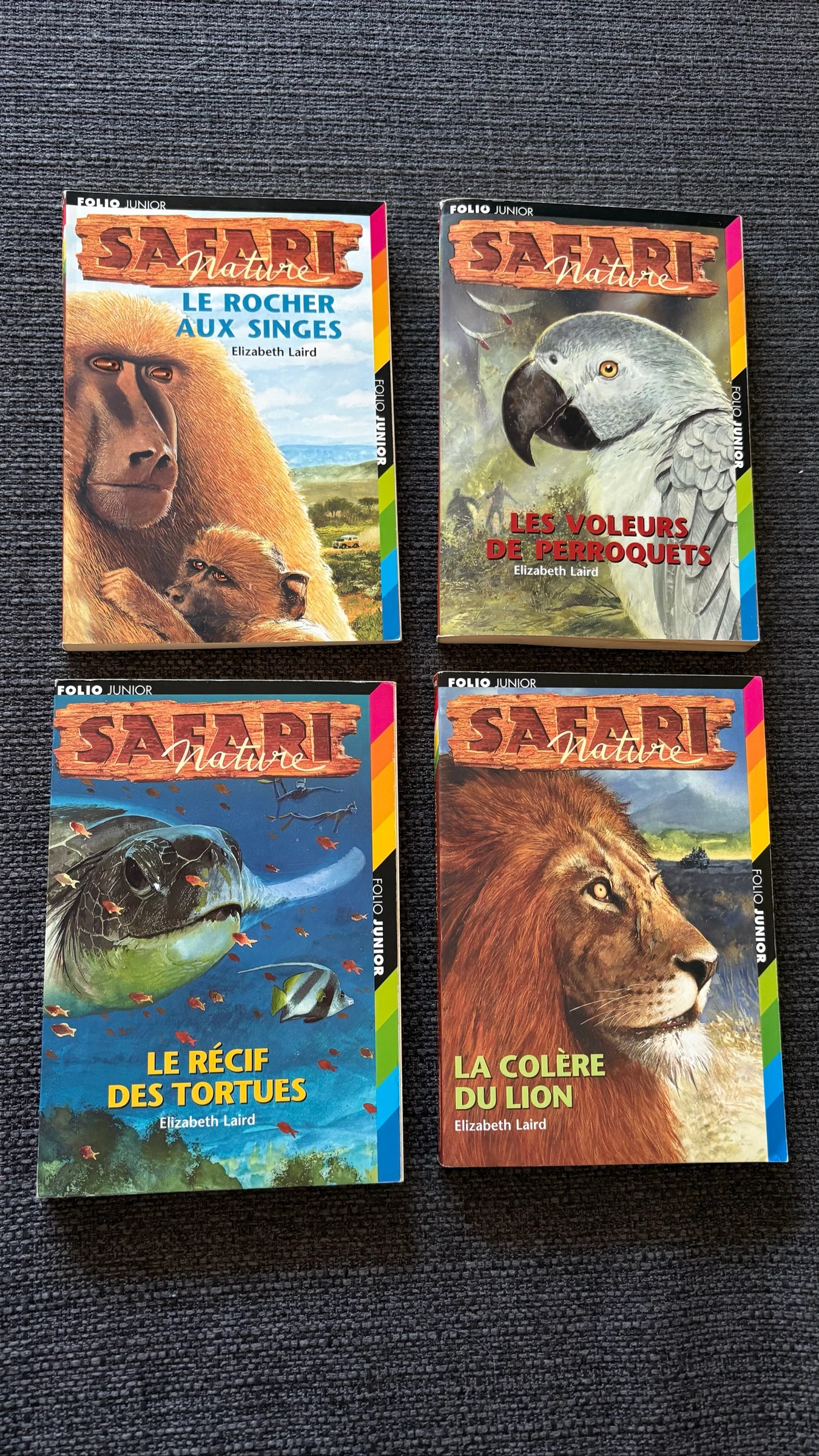 Lot livres « Safari Nature »